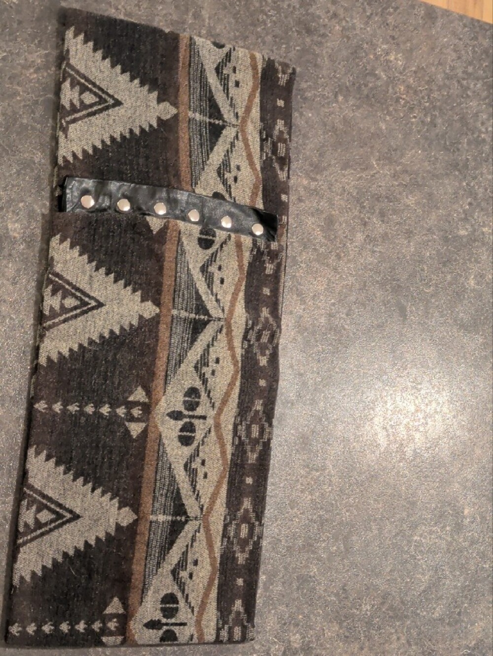 Infinity Scarf With Snap Closure - Picture 3 of 6